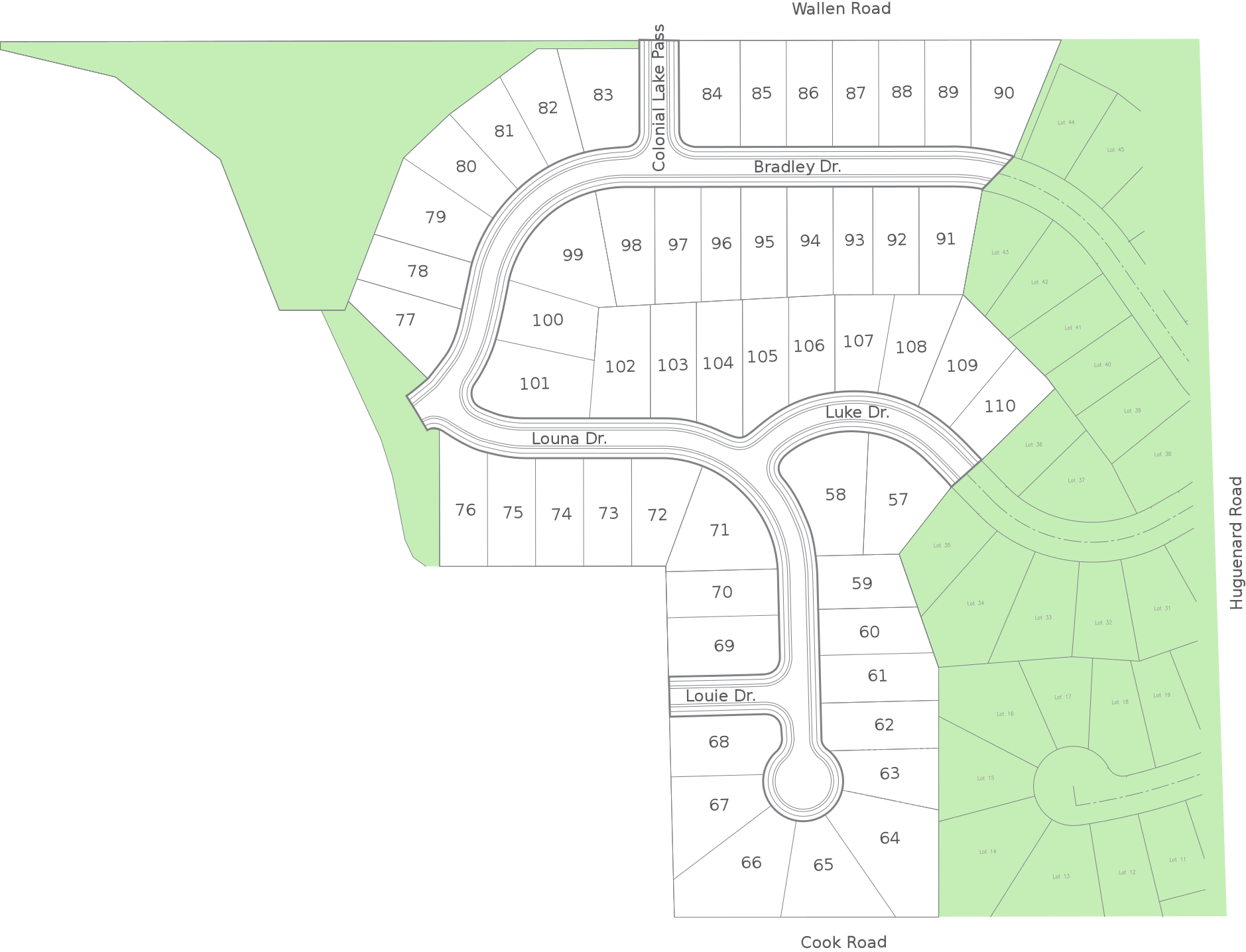 Colonial Heights Map